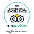 Certificato di eccellenza TripAdvisor 2019